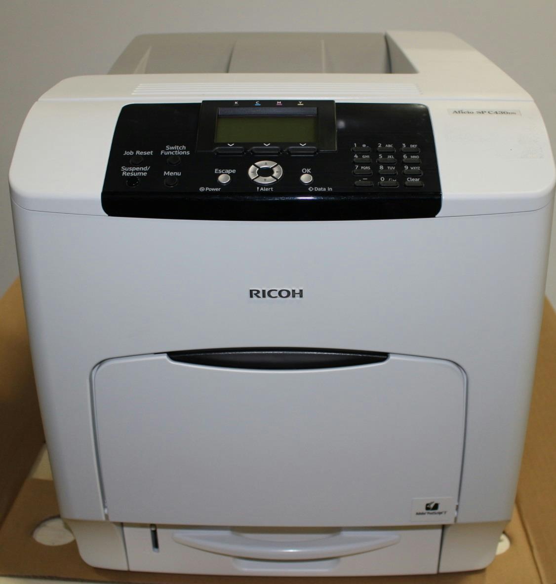 Ricoh SP C430DN Color Laser Printer,37ppm 406654 USB/LAN (For Parts
