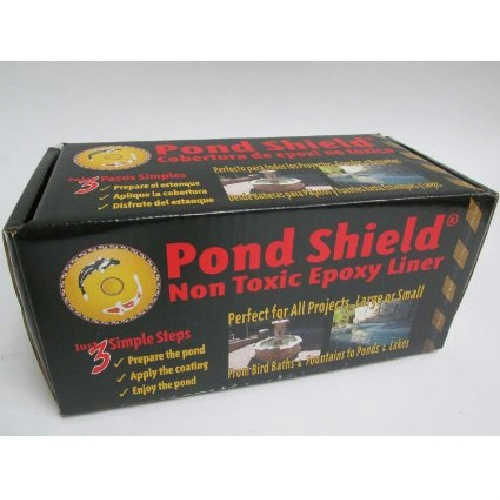 Pond Armor Pond Shield NonToxic Epoxy Pond Liner & Sealer 1.5 Quart