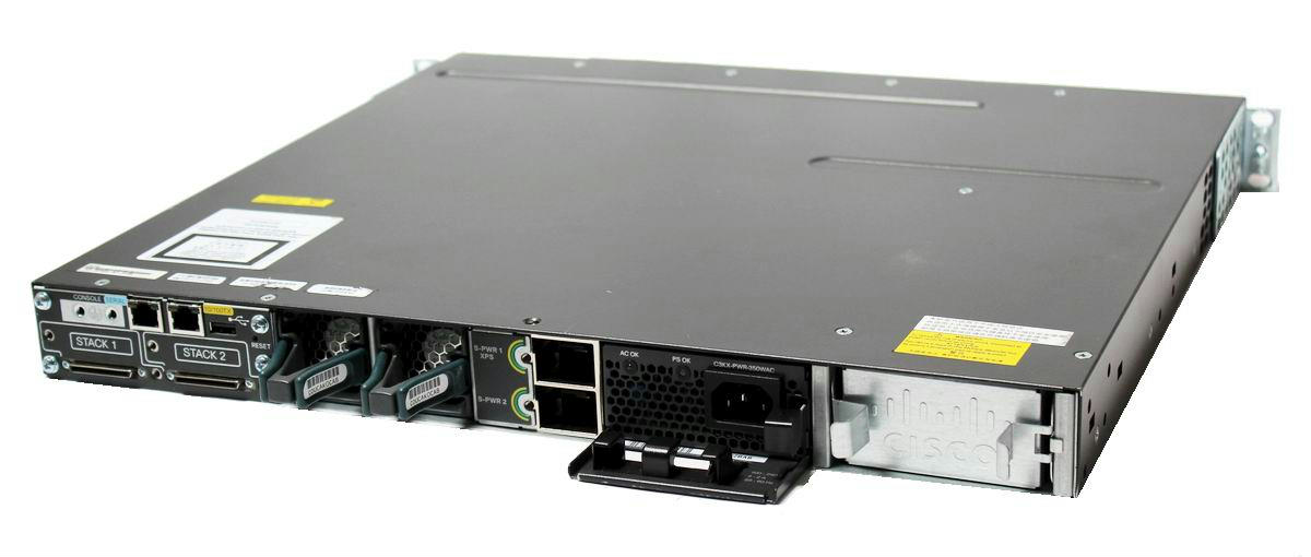 Cisco WS-C3750X-24T-S Catalyst 3750X 24-Ports 10/100/1000