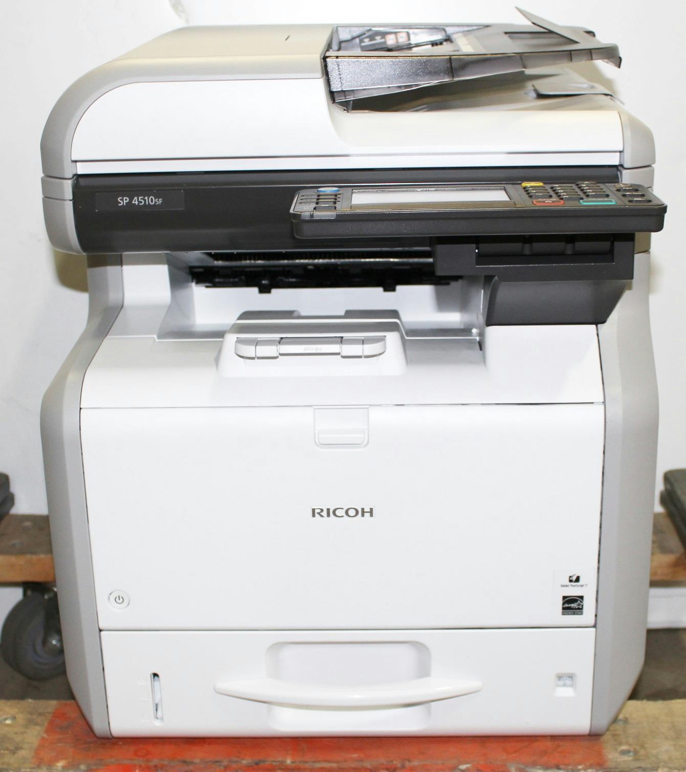 Ricoh SP 4510SF All-in-One Monochrome LED Printer 407302 *For Parts ...