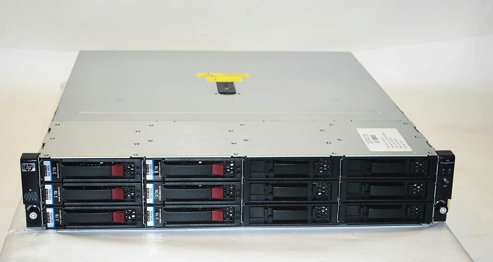 Hp storageworks d2600 настройка