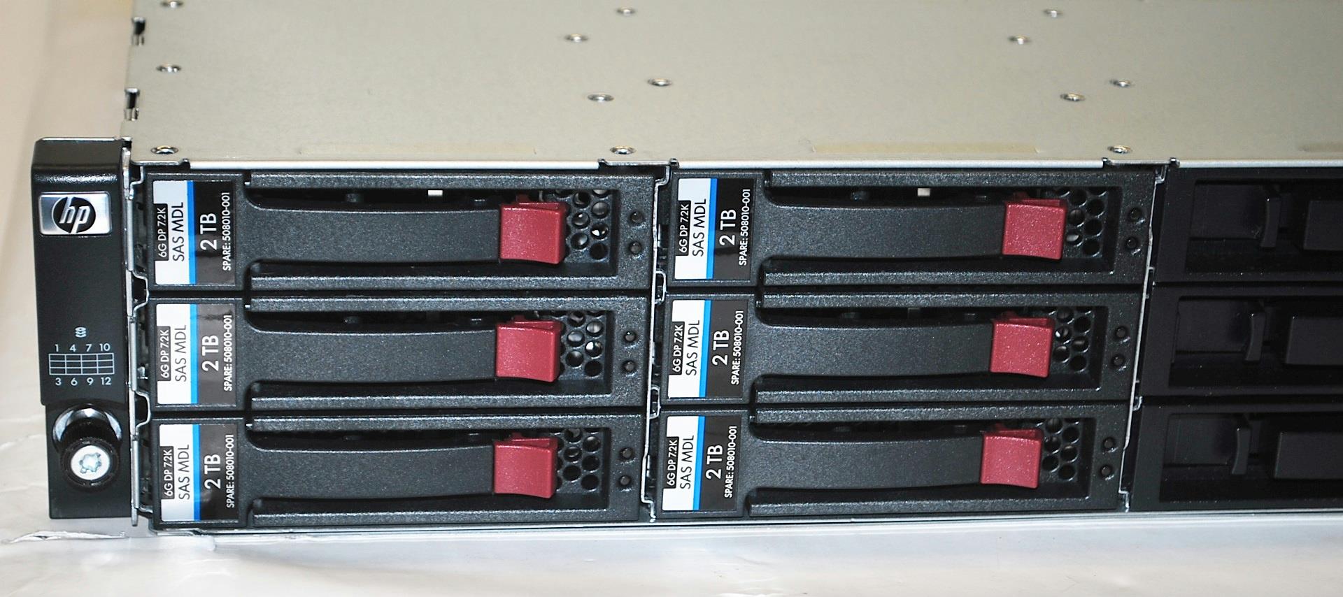 Hp storageworks d2600 настройка