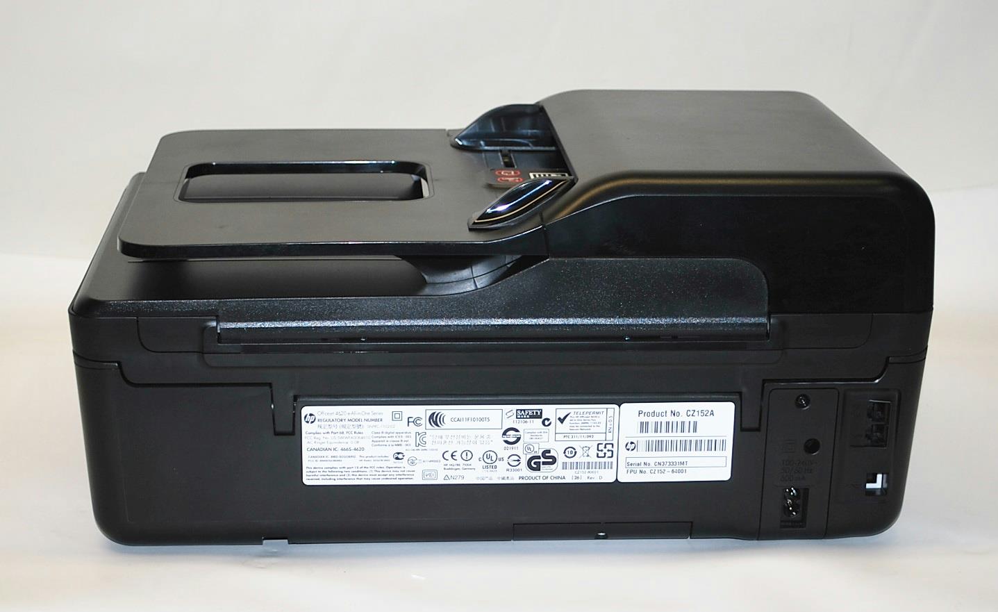 HP OFFICEJET 4620 e-All-in-One PRINTER CZ152A#B1H *For ...