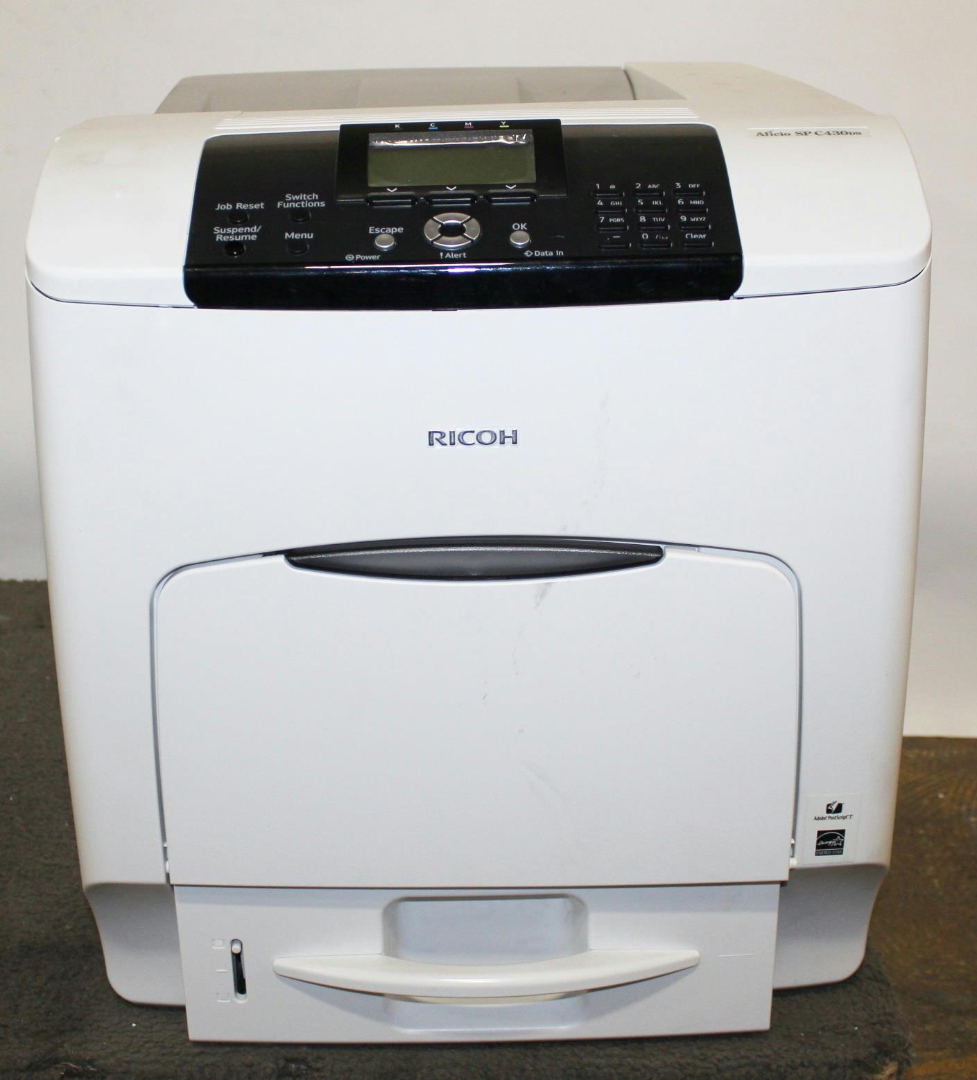 Ricoh SP C430DN Color Laser Printer, 37ppm 406654 (For Parts