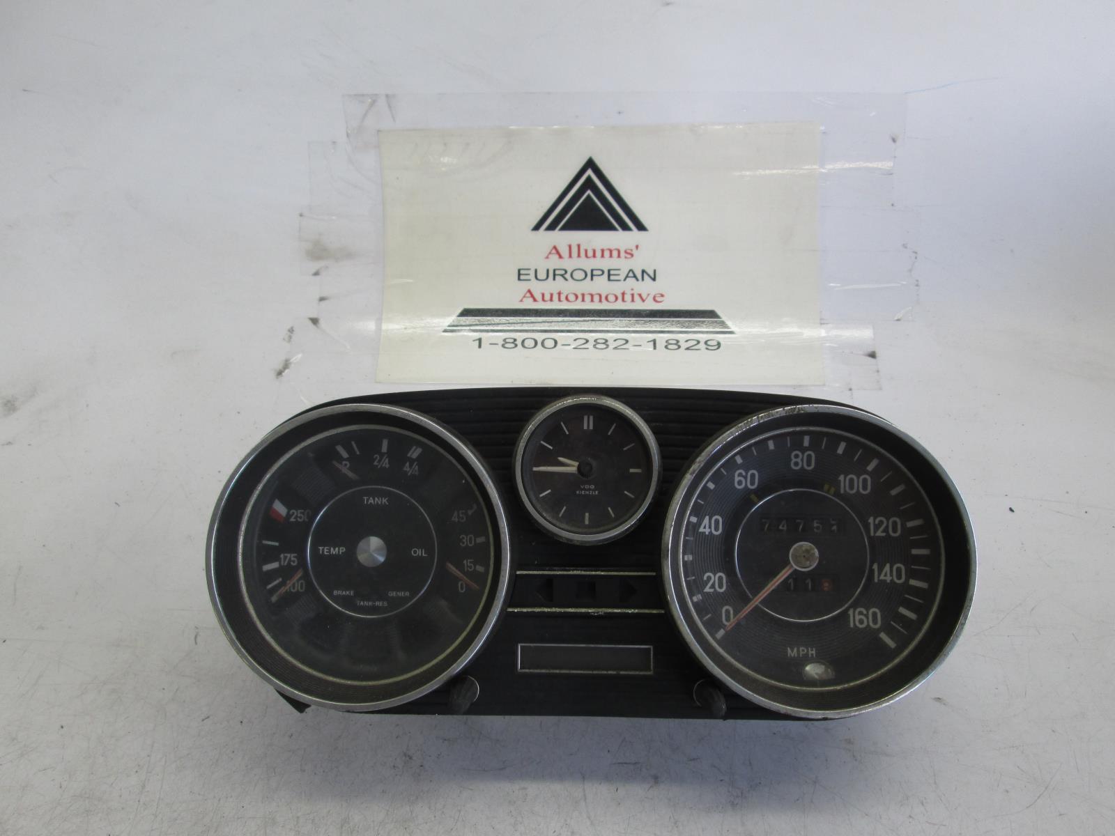 Mercedes w123 instrument cluster lights