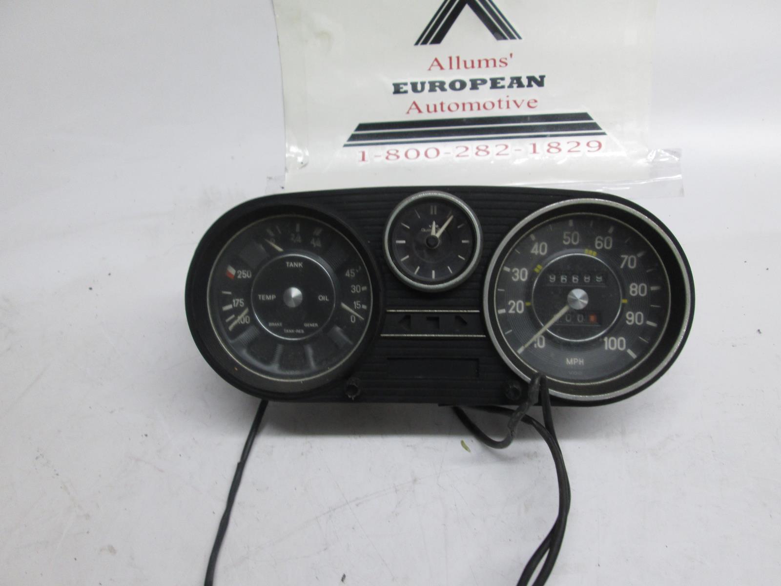 Mercedes w123 instrument cluster lights