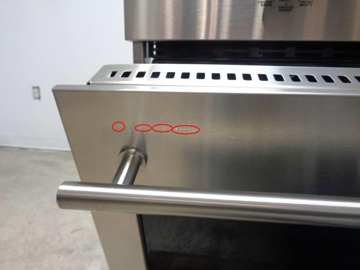 GE Monogram 30 Inch 4.4 cu. ft Glide Racks Single Electric Wall Oven