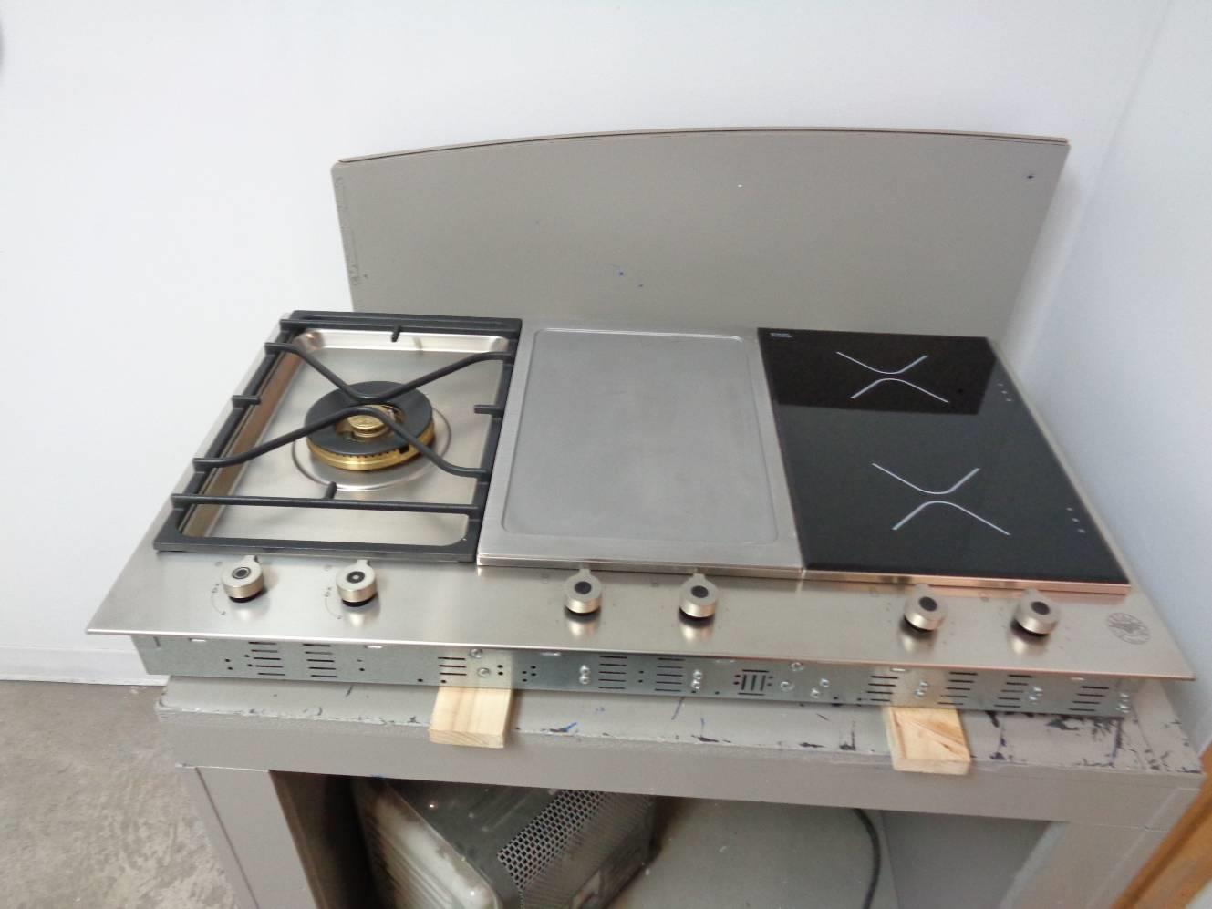 Bertazzoni Pm361igx 36 Inch Segmented Gas Induction Cooktop Ebay