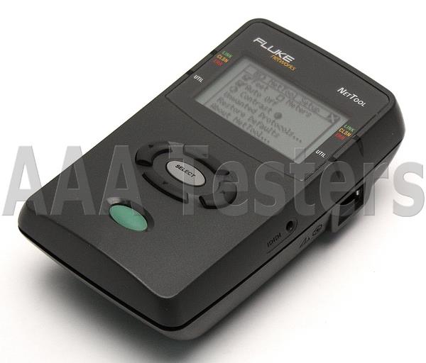 Fluke Networks NetTool 10/100 Network Connectivity Tester w/ Inline