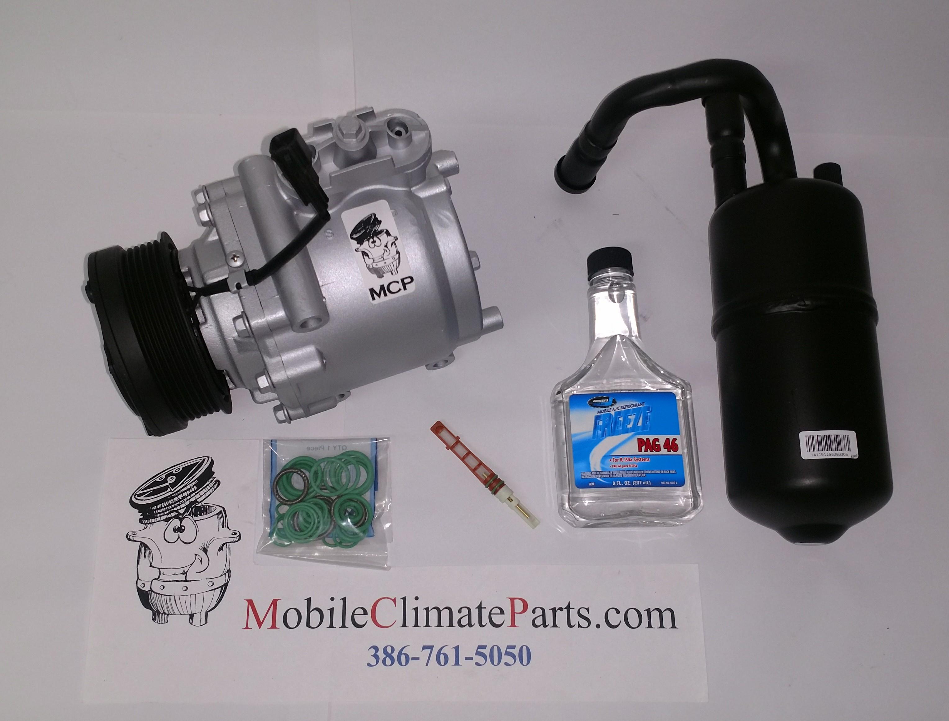 REMAN COMPLETE A//C COMPRESSOR KIT CROWN VICTORIA//TOWN CAR//MARAUDER 03-05 GG588