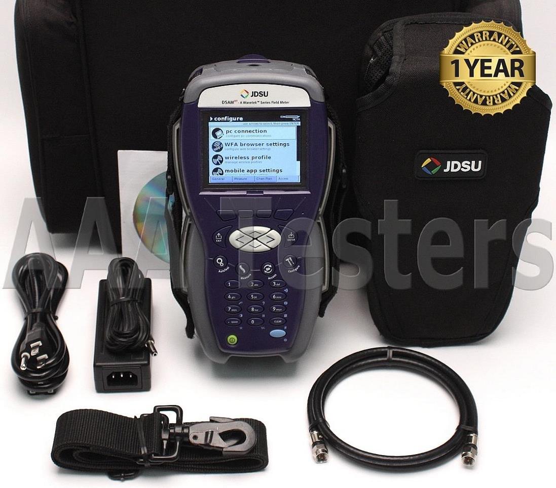 JDSU Viavi DSAM-2000 xt DOCSIS 2.0 CATV Meter w/ Secure Sync | eBay