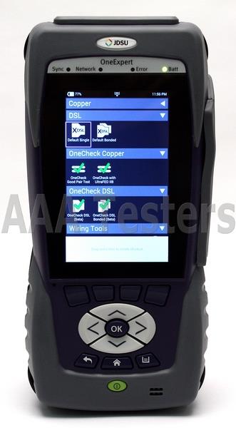 JDSU ONX-580 One Expert Bonded DSL Tester w/ ONX-BDCM-DSL-BONDED Module