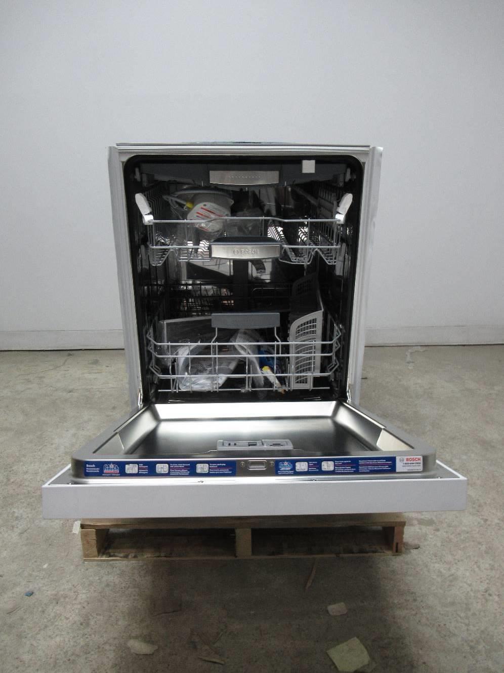 Bosch 800 Series 24" 42 dBA 3rd Rack Full Console Dishwasher SHEM78W52N 825225923046 eBay