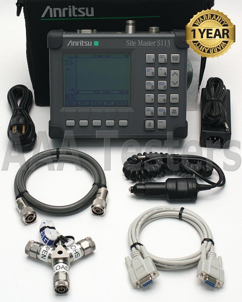 Anritsu Wiltron Site Master S113 Cable Antenna Analyzer SiteMaster | eBay