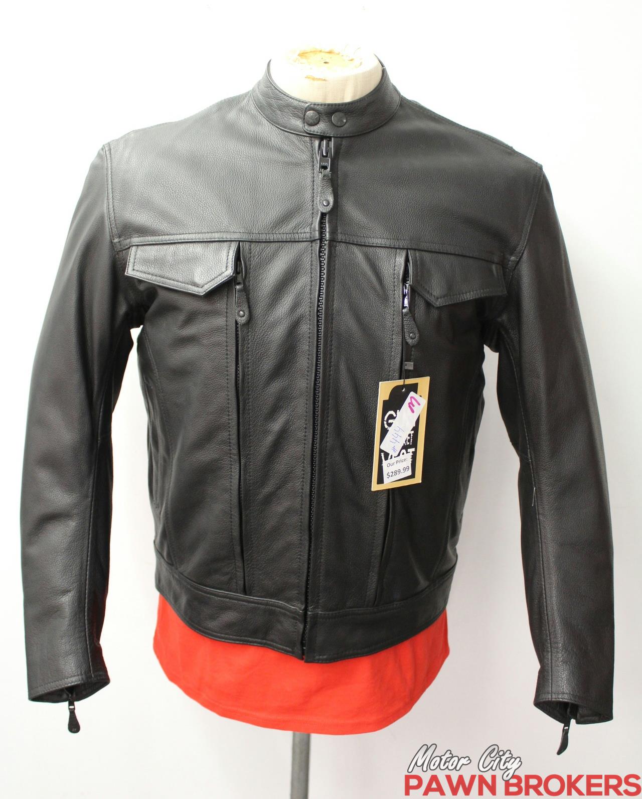First Classics Exterior Pockets Men S Black Leather