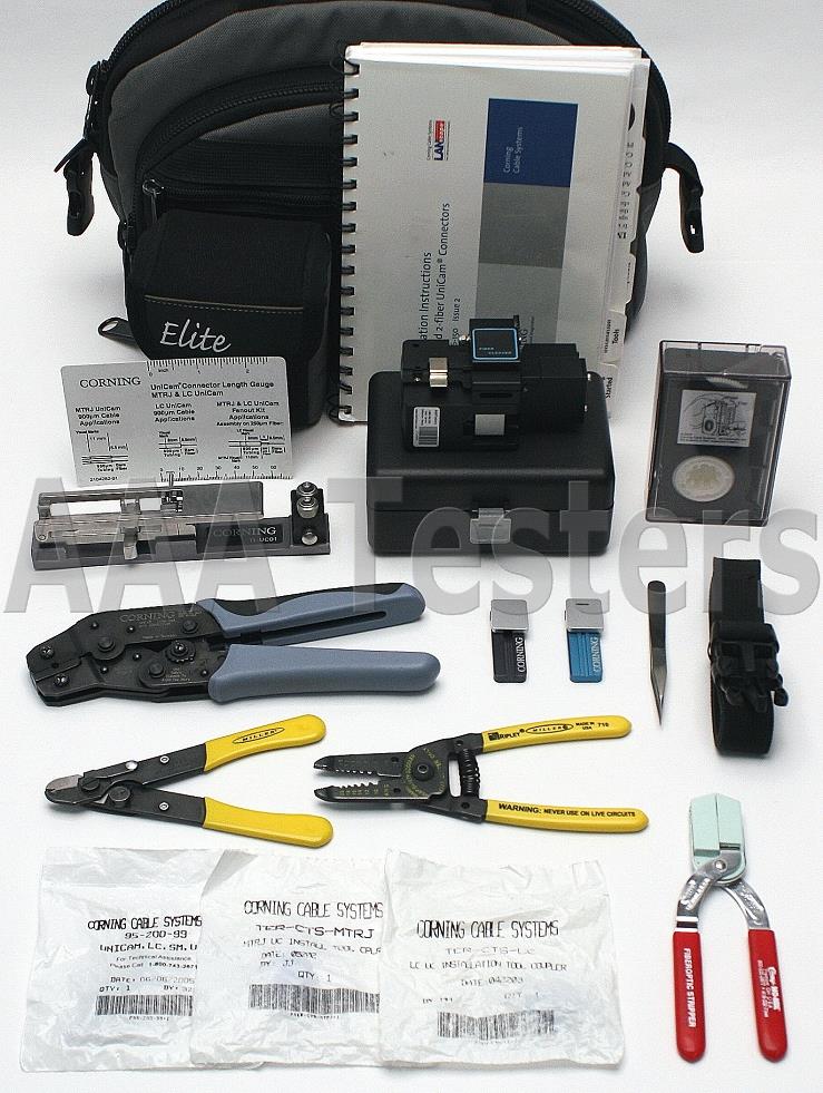 Corning Siecor TKTUNICAM LANscape UNICAM SM MM Fiber Optic Tool Kit eBay