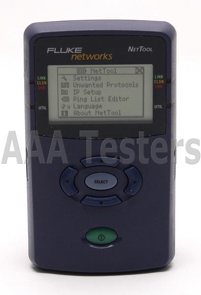 Fluke Networks NetTool 10/100 Network Connectivity Tester w/ PRO Option