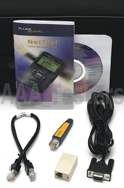 Fluke Networks NetTool 10/100 Network Connectivity Tester w/ PRO Option