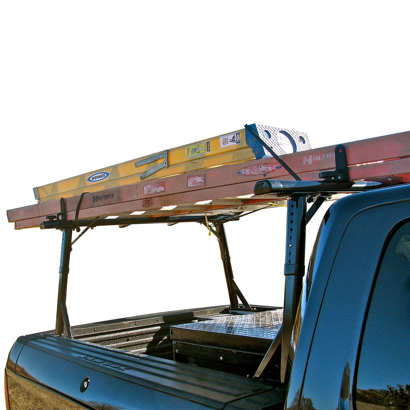 Vantech P3000 Aluminum Ladder Rack System. Fits RAM RamBox Pickup Truck Black eBay