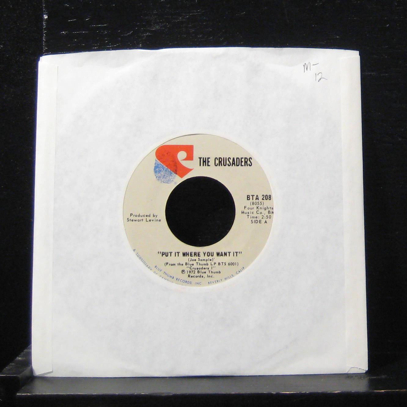 45 The Crusaders - Put It Where You Want It / Mosadi (Woman) 7