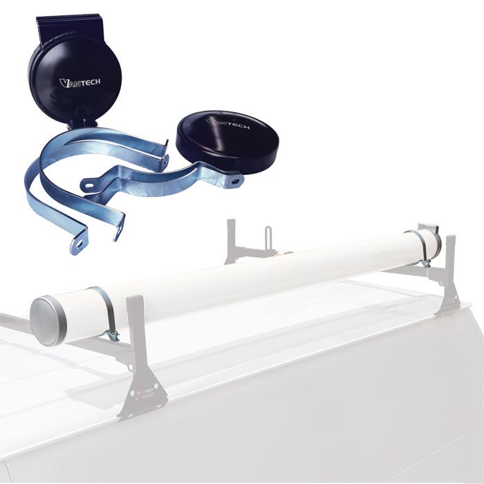 Conduit Carrier Kit Cap, Hatch & Mount Black. Universal Fitment Ladder