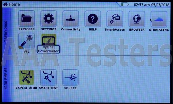 JDSU Viavi T-BERD 2000 4138 RMP65 SM Long Haul Fiber OTDR w/ PM 1650nm