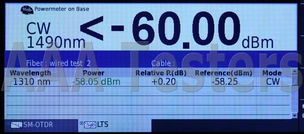 JDSU Viavi T-BERD 2000 4138 RMP65 SM Long Haul Fiber OTDR w/ PM 1650nm