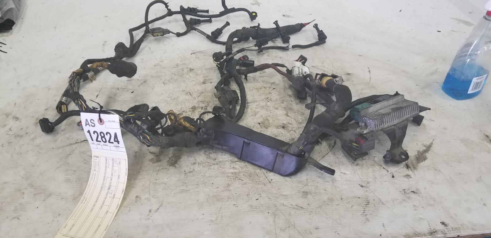 2008-2010 Ford F350 6.4L powerstroke engine wiring harness part 1876436 as12824