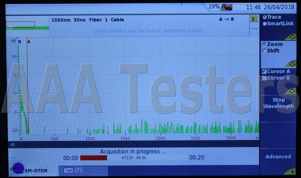 JDSU MTS T-BERD 4000 4126 LM SM Fiber OTDR w/ Power Meter T BERD 4126LM