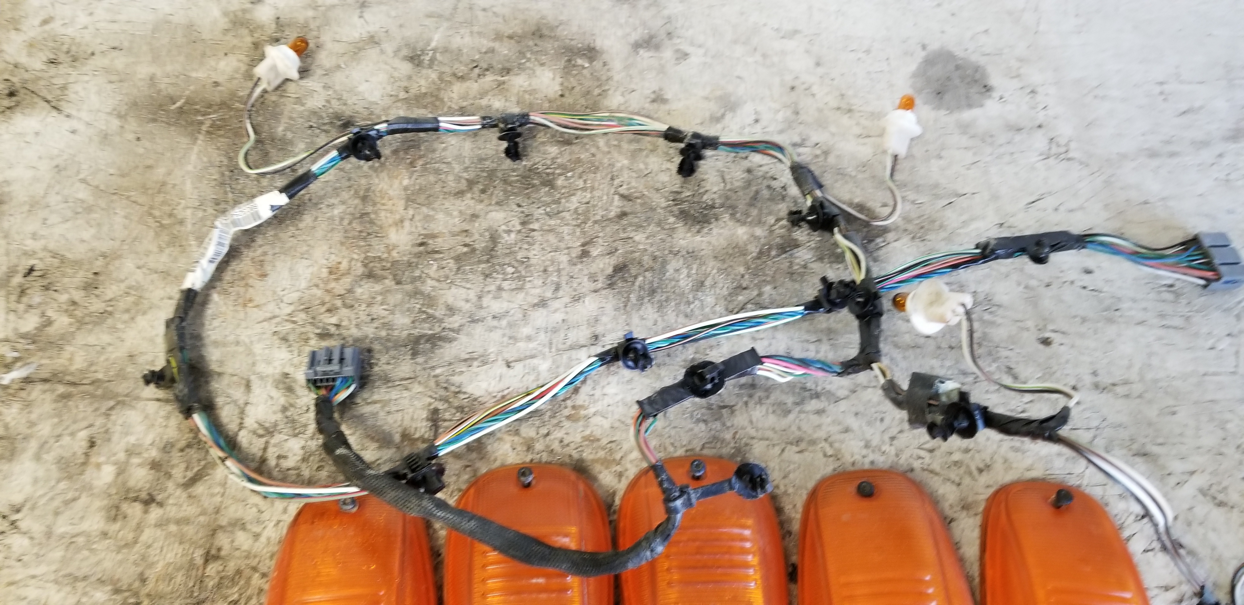 2010-2013 Dodge Ram 2500 3500 cab lights and wiring ... dodge ram wiring harness cab light 