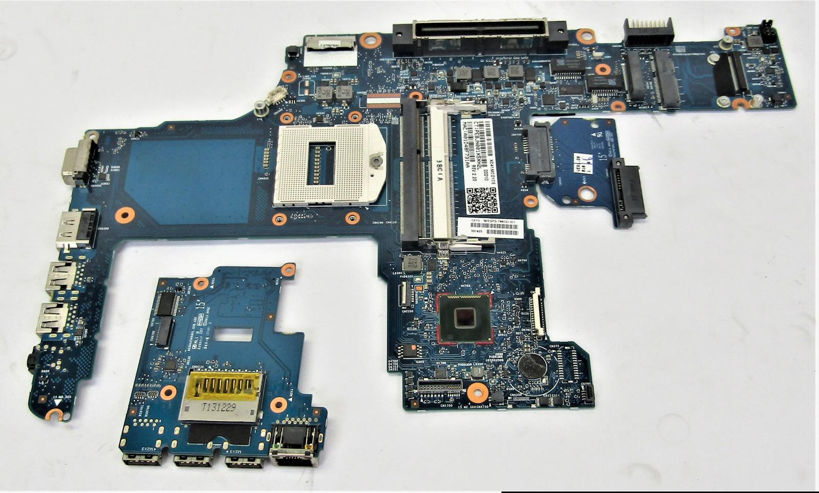 HP ProBook 650 G1 Motherboard 5x USB, 1x 1x VGA, 1x Audio