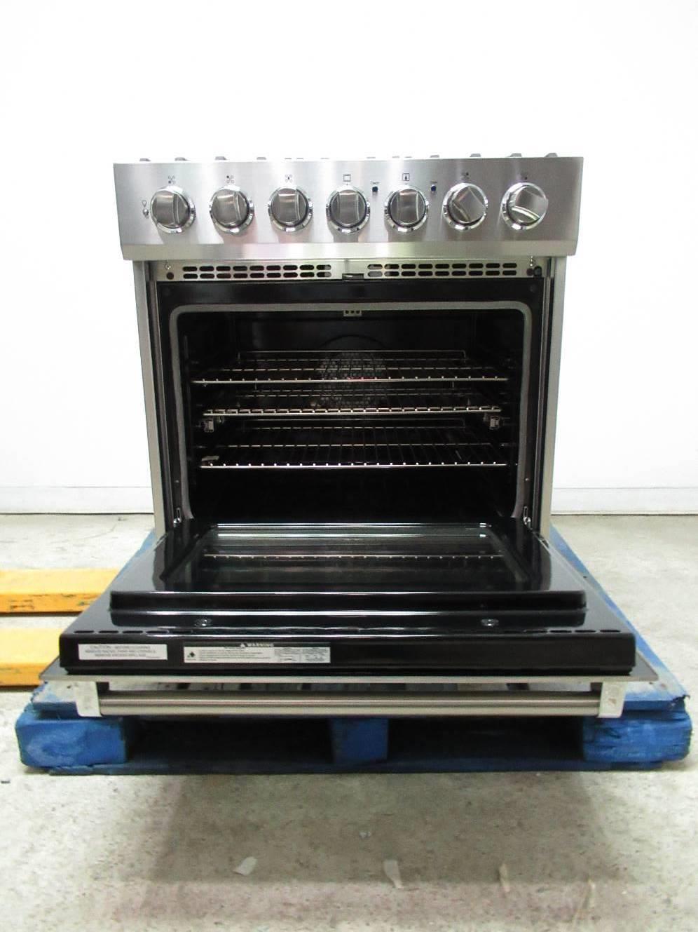 Viking 3 Series 30" 5 Sealed Burners Freestanding Dual Fuel Range