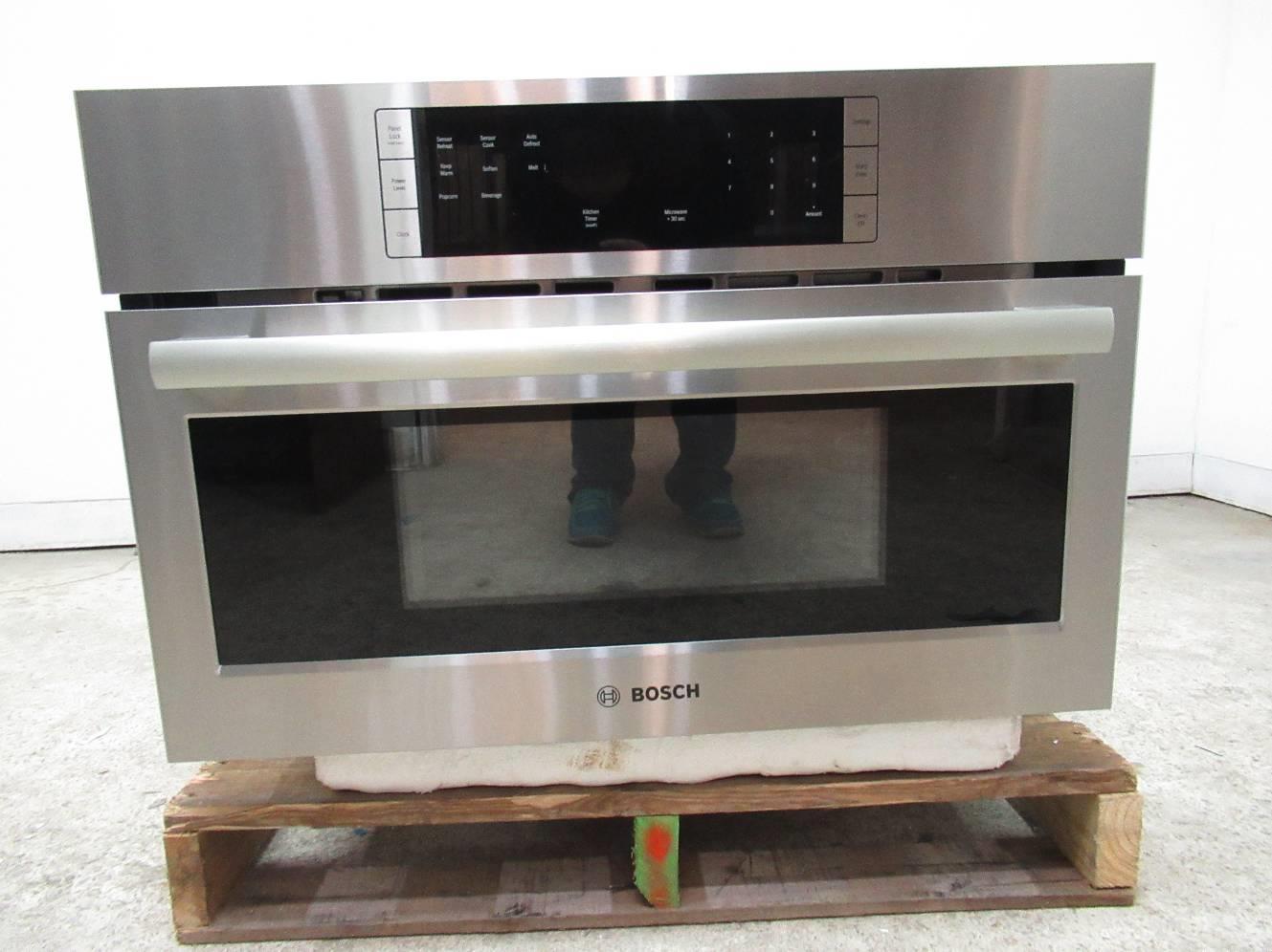 Bosch 500 Series 30" 1.6 cu. ft. Capacity BuiltIn SS Microwave Oven