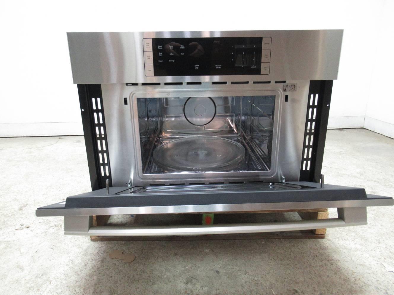 Bosch 500 Series 30" 1.6 cu. ft. Capacity BuiltIn SS Microwave Oven