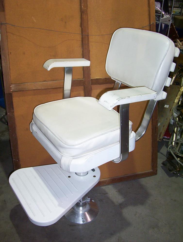 Boaters Resale Shop Of Tx 1808 1277 01 Pompanette Helm Chair Foot