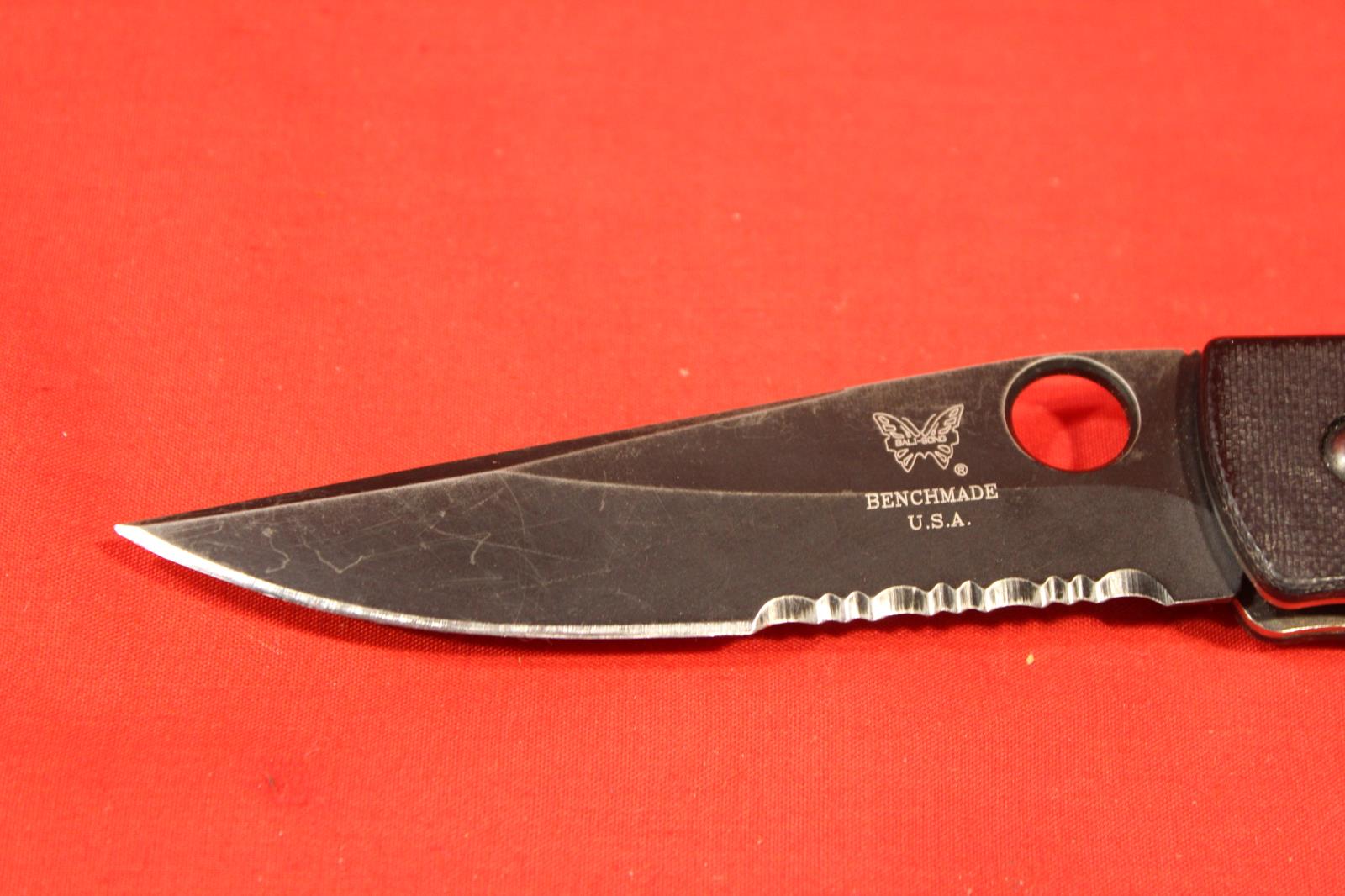 Benchmade (ATS34) 3.75" Blade 9.25" Overall 5.25" Closed Folding