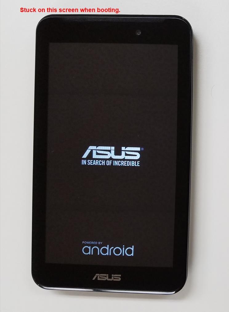 Asus memo pad не работает тач