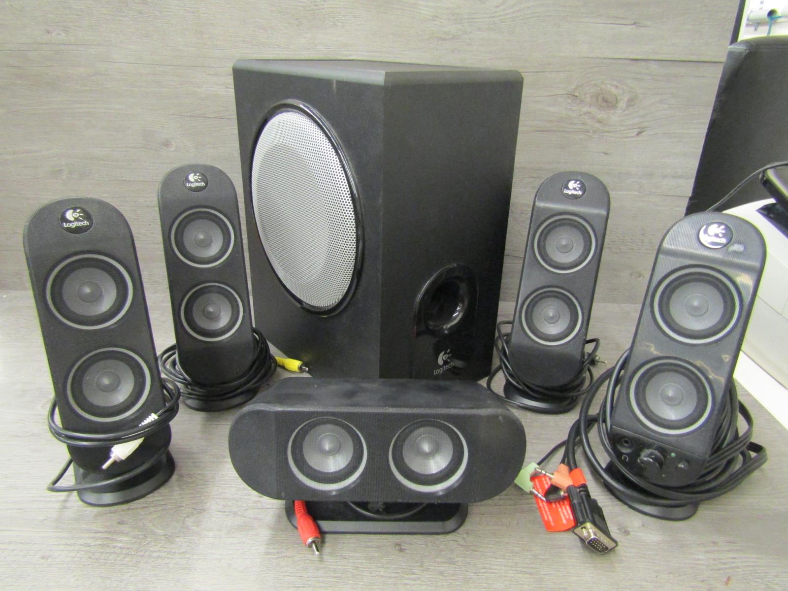 Logitech X530 5.1 Channel Surround Sound Speaker System eBay