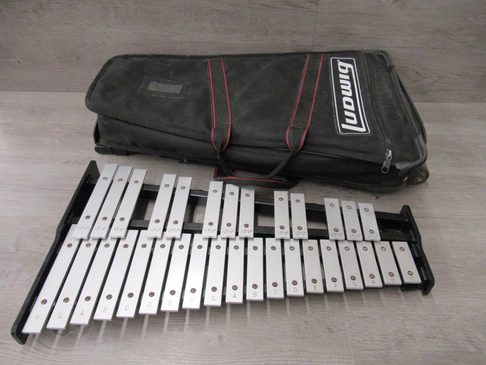 Ludwig Xylophone Glockenspiel 32 Key Musical Instrument Case Included eBay