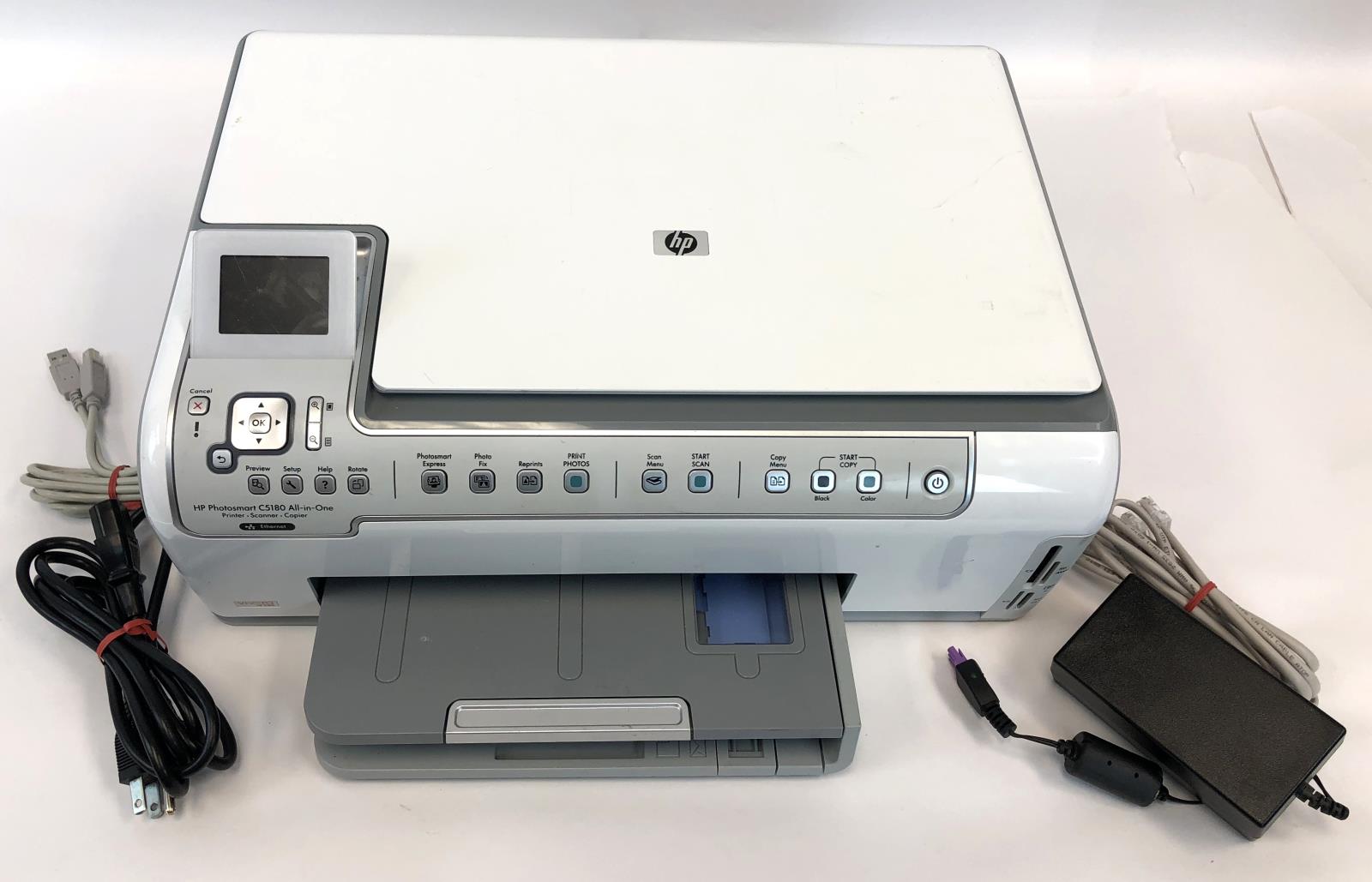 troubleshooting hp photosmart c5180 all in one printer