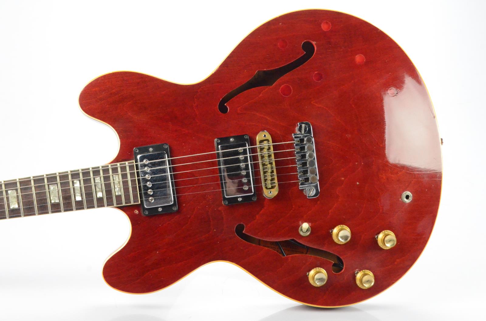 1967 Gibson Es 335 Semi Hollowbody Left Handed Guitar Carlos Rios 34005 Ebay