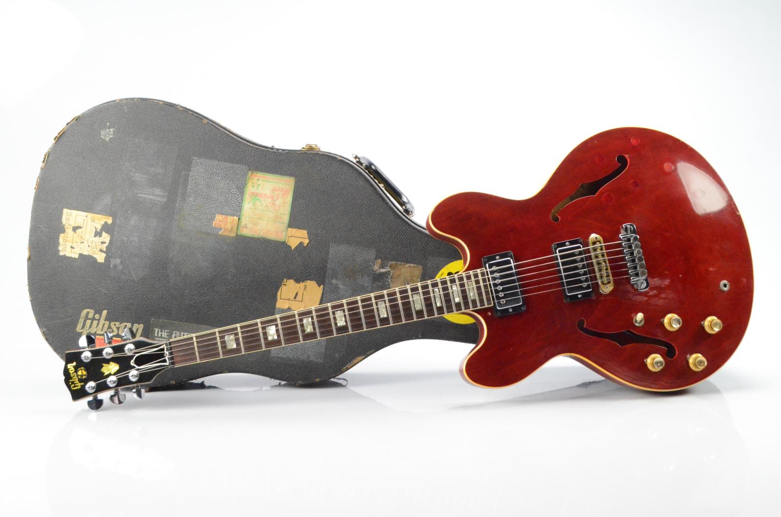 1967 Gibson ES335 SemiHollowbody LeftHanded Guitar Carlos Rios 34005 eBay