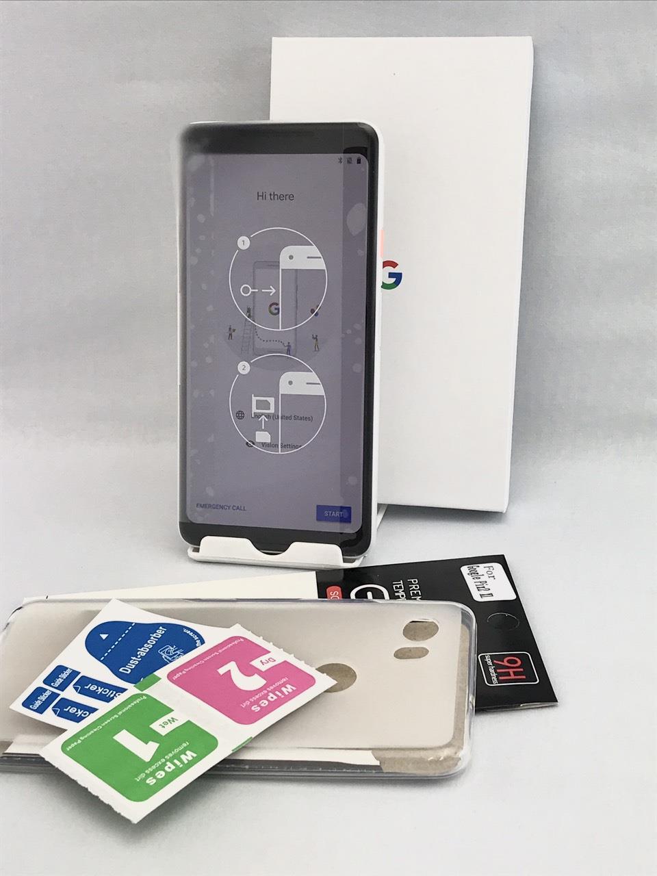 Google Pixel 2 XL G011C 128GB Black&White! GSM Unlocked! Clean IMEI