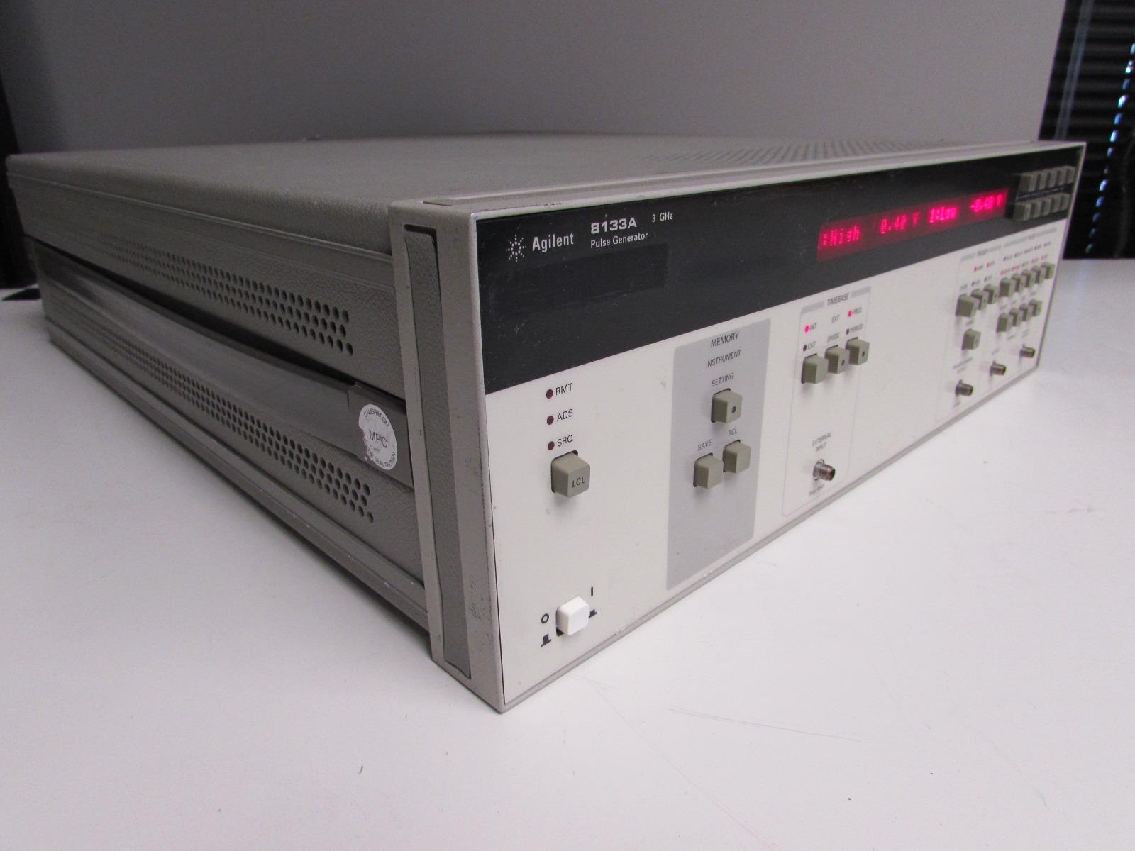 Agilent 8133A HighSpeed Pulse Generator, 3GHz Opt 001 eBay