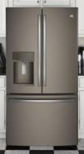 Ge 36 Inch Slate Twinchill Led Lighting French Door Refrigerator