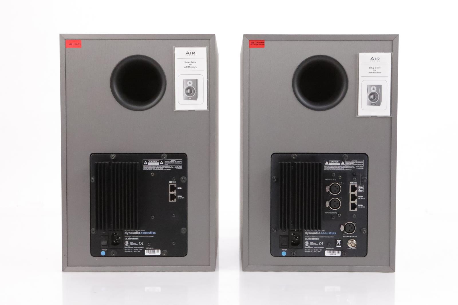 Dynaudio AIR 15 Master & Slave Studio Monitor Speakers #34173