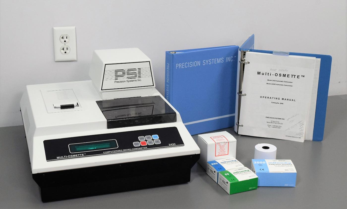 Precision Systems MultiOsmette 2430 MicroOsmometer with Liquid