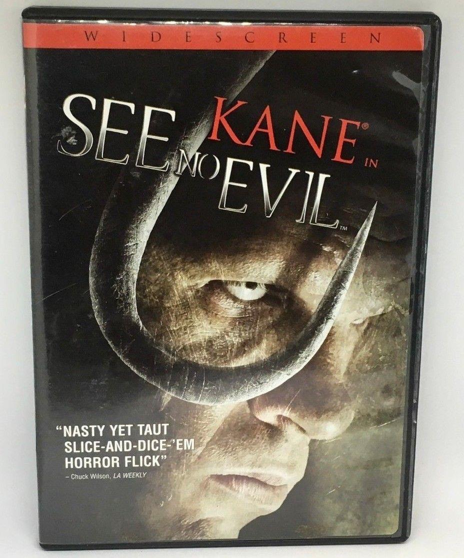 See No Evil Kane Widescreen DVD (2006 Lionsgate) 31398201434 | eBay