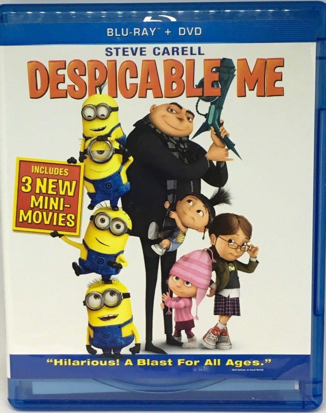 Despicable Me Blu Ray + Bonus Disk 25192138539 | EBay