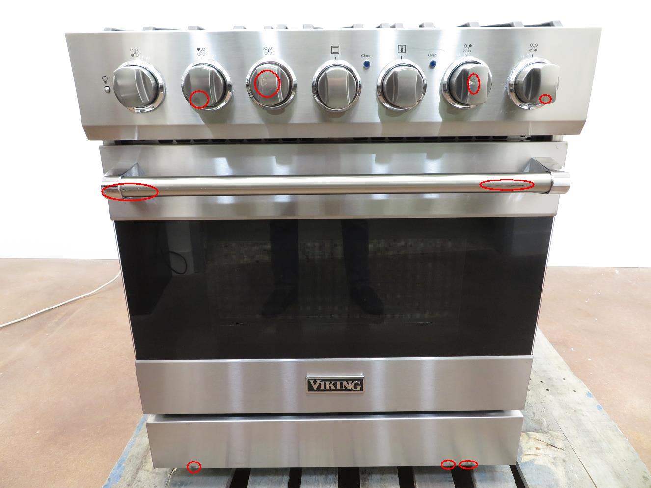 Viking 3 Series 30" 5 Sealed Burners Freestanding Gas Range